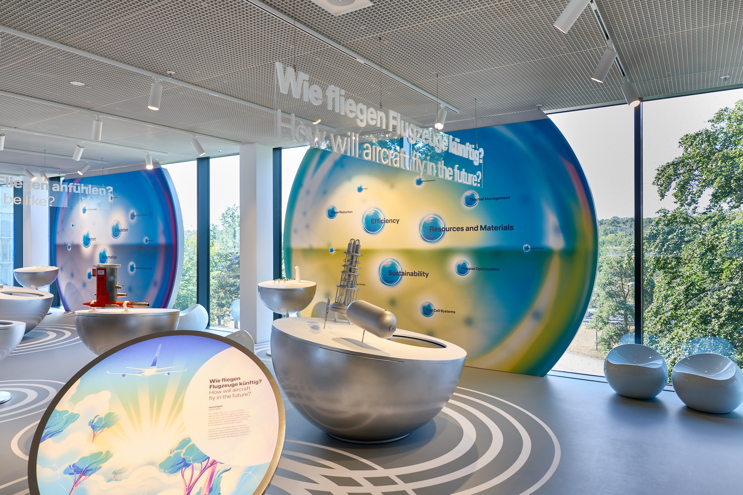 “Future of Aviation” Exhibition Area